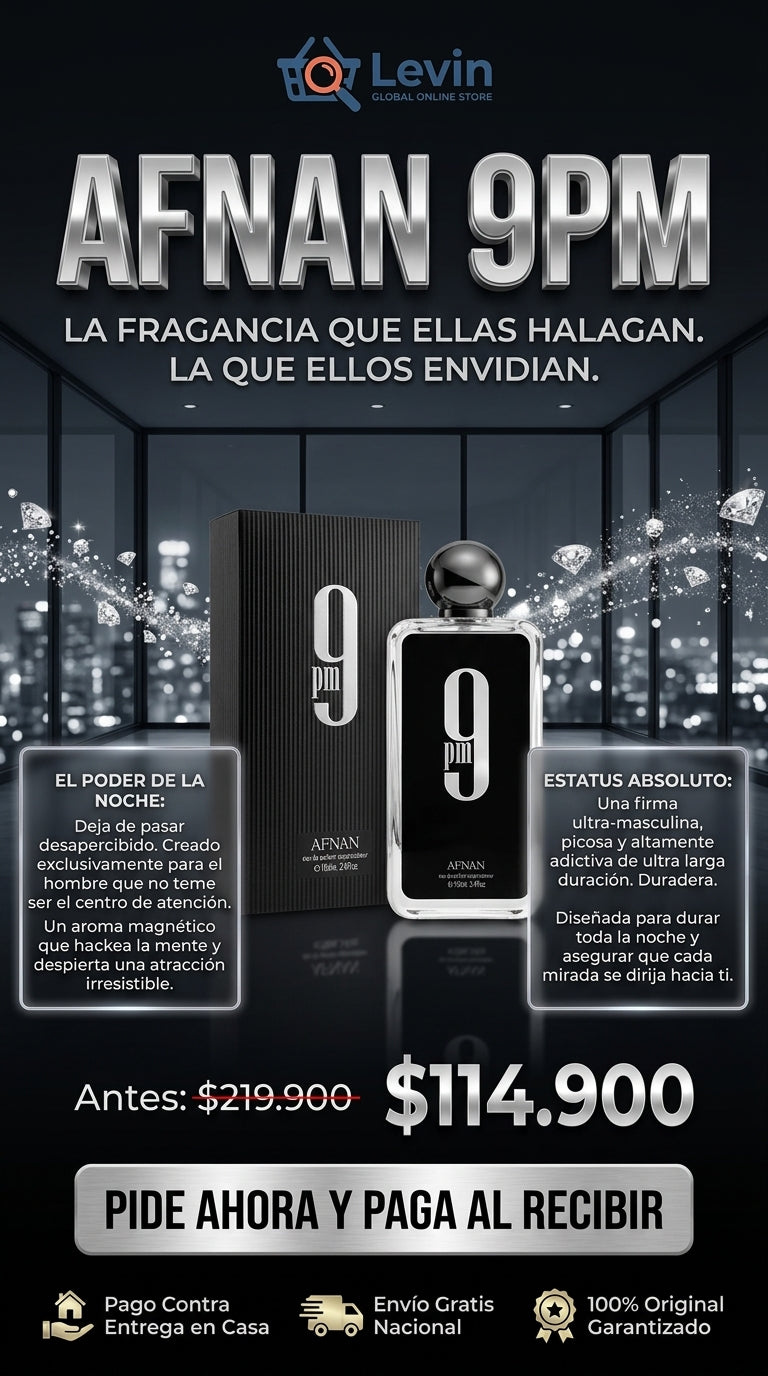 Colores 9PM AFNAN ORIGINAL