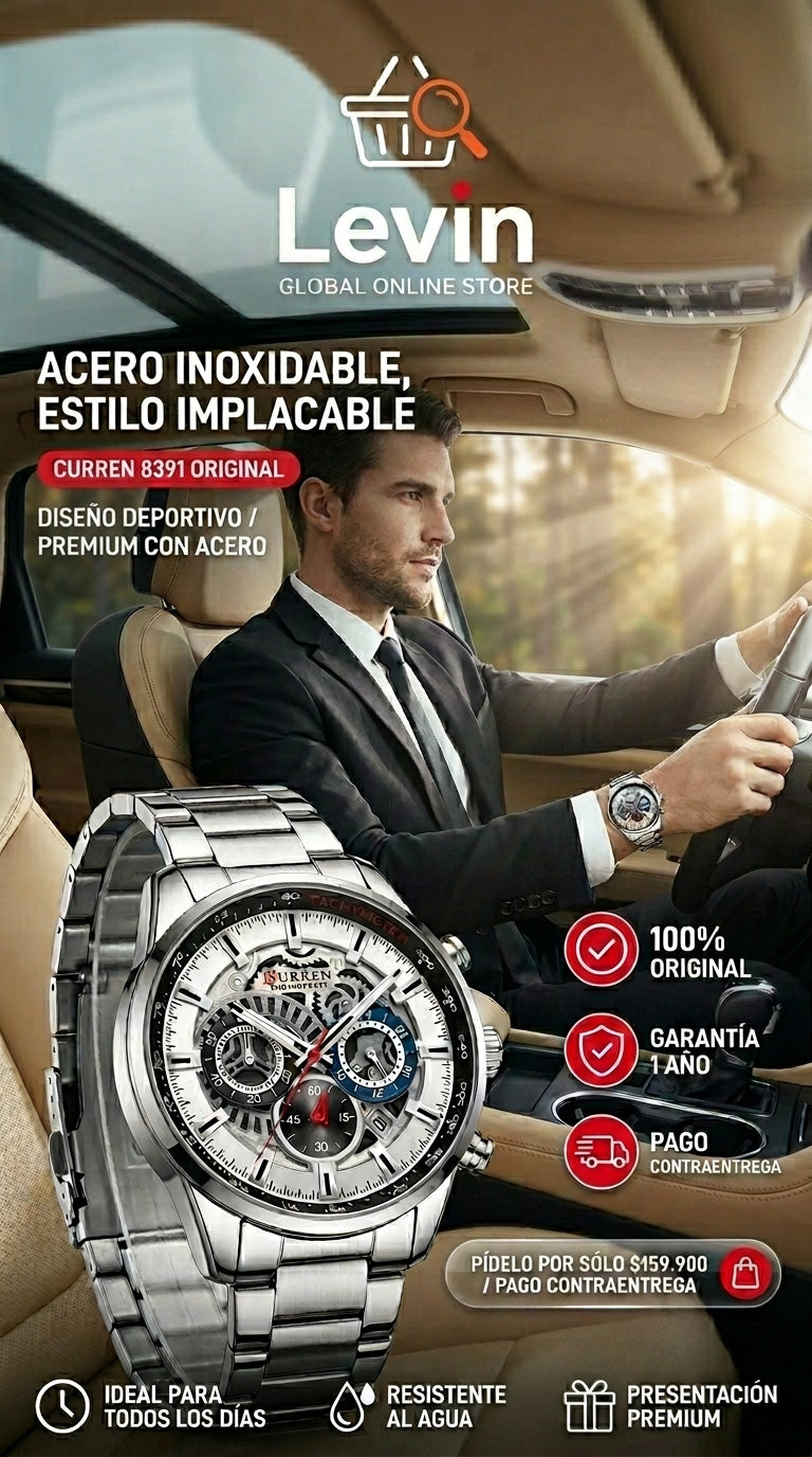 Hero RELOJERIA CURREN 8391