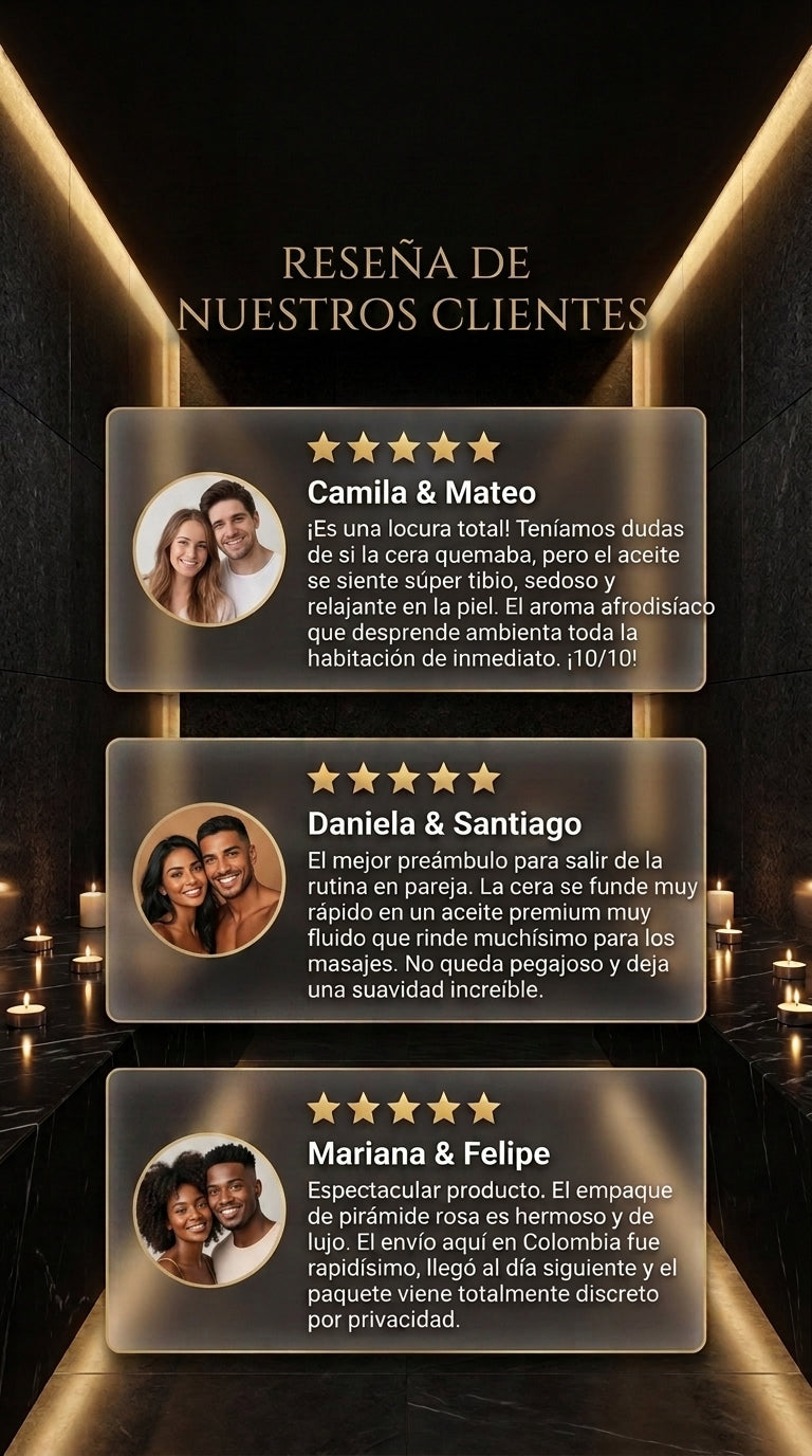 Detalles Oro VELA ACEITE CORPORAL PARA MASAJES