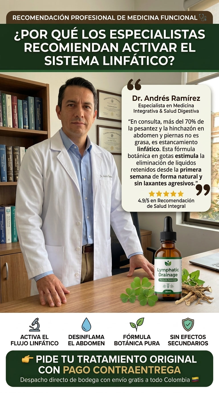 Detalles 4 Lymphatic Drenador Linfatico