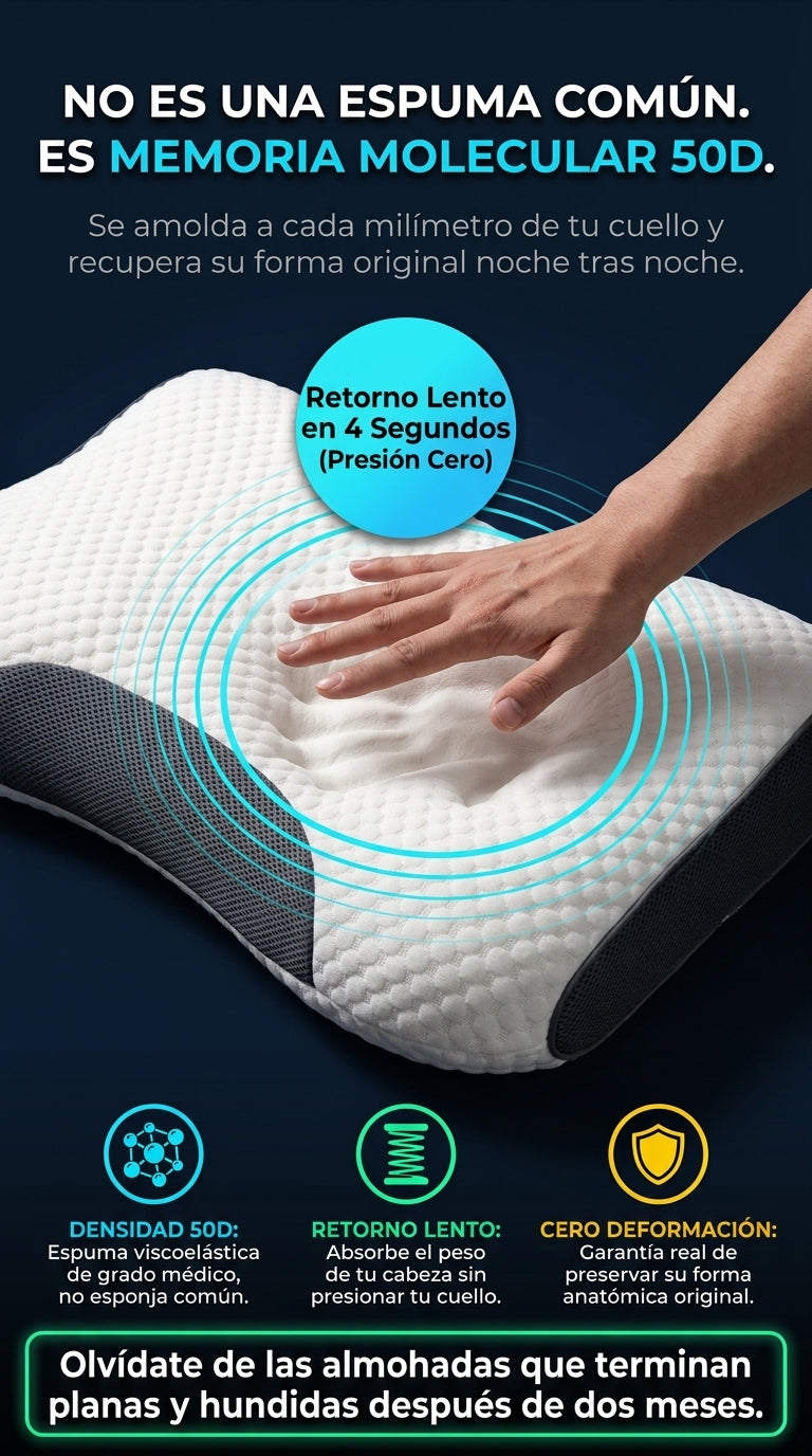 Detalles 6 Almohada Ortopedica Cervical Descanso