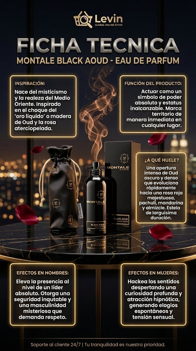 Detalles Rojo MONTALE PARIS BLACK-ORIGINAL