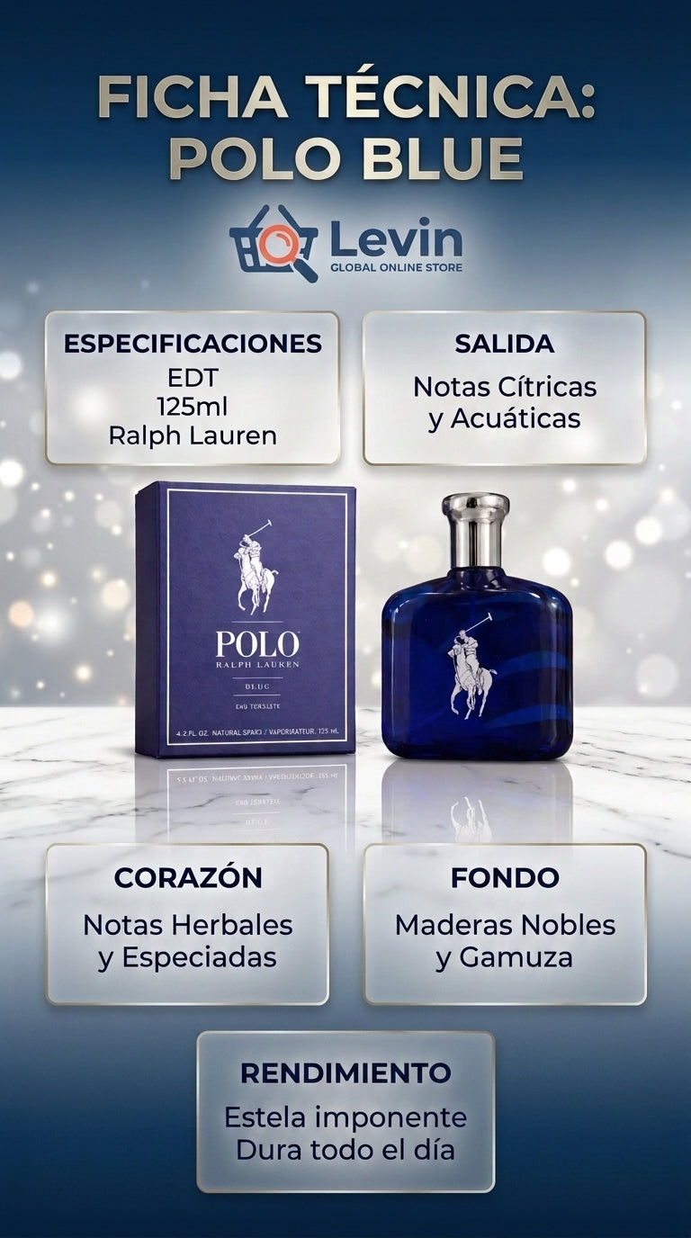 Detalles Rojo LOCION POLO-ORIGINAL