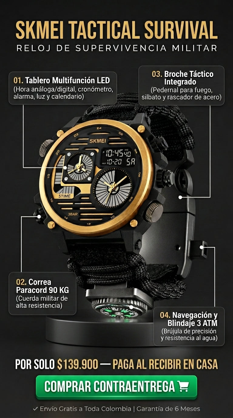 RELOJ DE SUPERVIVENCIA SKMEI