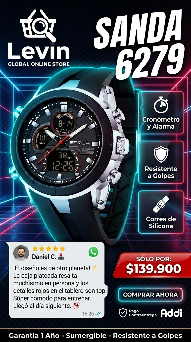 Hero Reloj Original Sanda 6279 #2