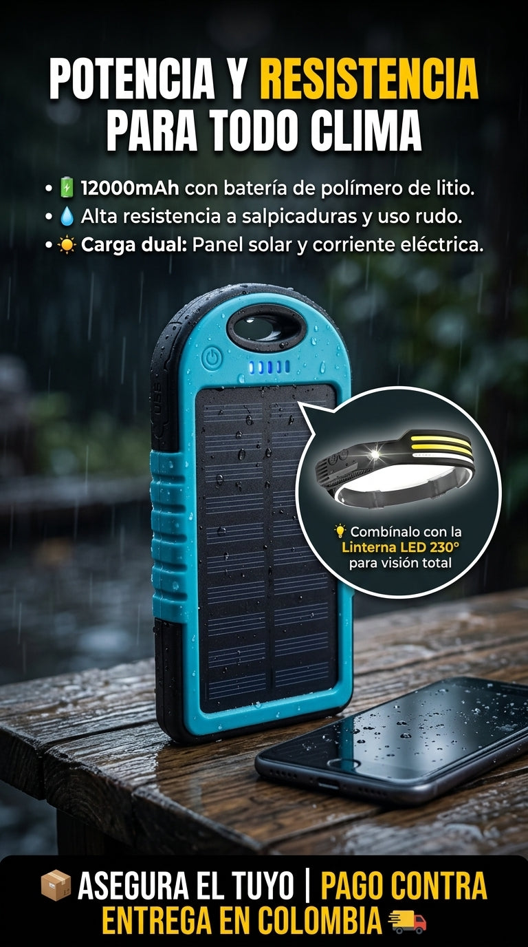 Detalles 2 Cargador Power Bank 12000mah Spw01