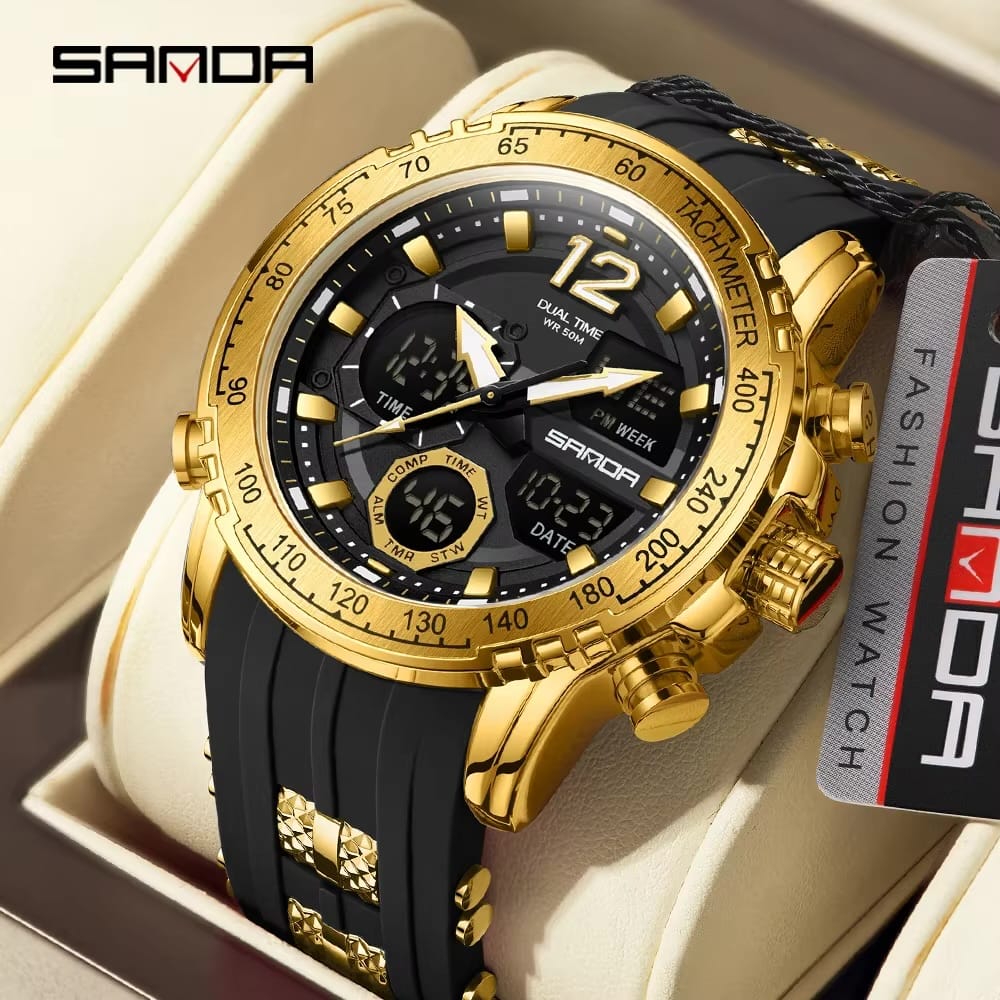Reloj Original Sanda 6193 Tactico