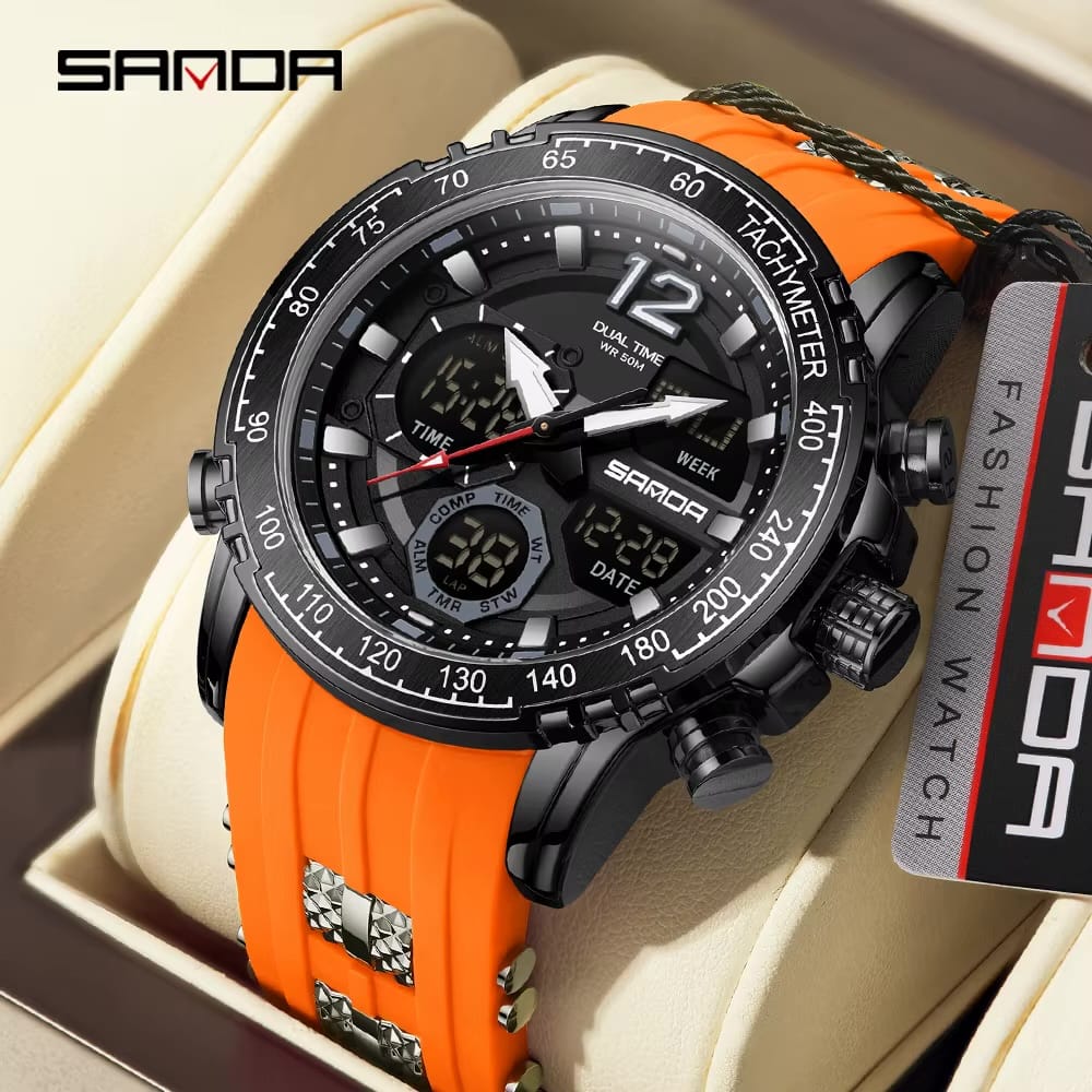 Reloj Original Sanda 6193 Tactico