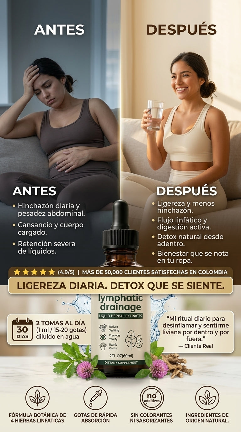 Detalles 6 Lymphatic Drenador Linfatico