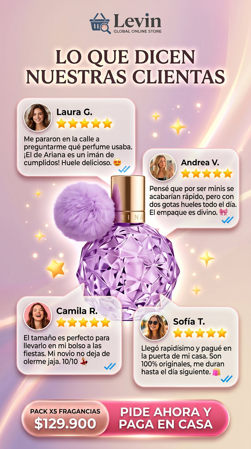 Colores Pack Mini Perfumes Originales