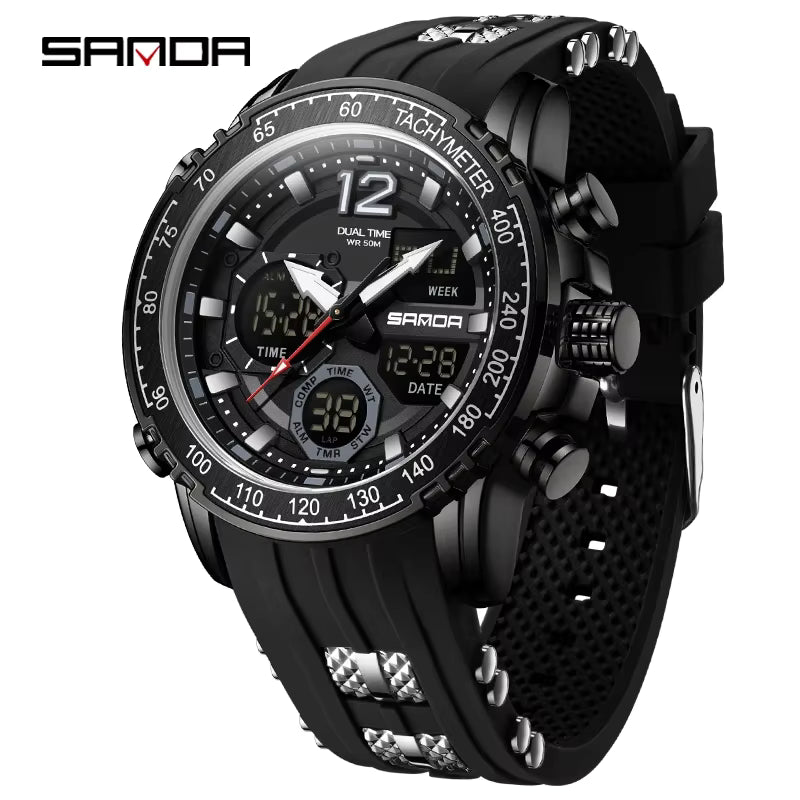 Reloj Original Sanda 6193 Tactico